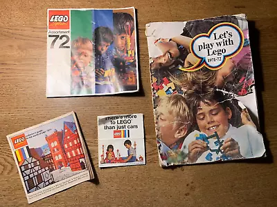 Buy Vintage Lego 1970’s Collectors Guide And Booklets -Job Lot • 4.99£