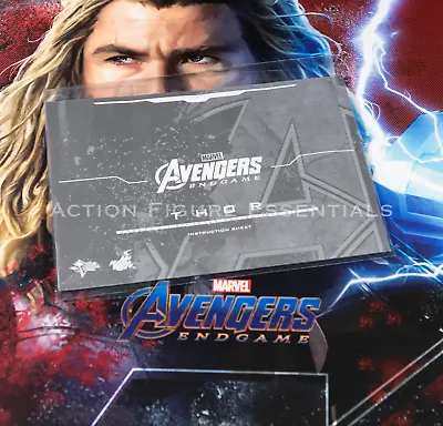 Buy Hot Toys Marvel Avengers Endgame Thor Instructions Sealed 1/6 Parts MMS557 Bro • 4.99£