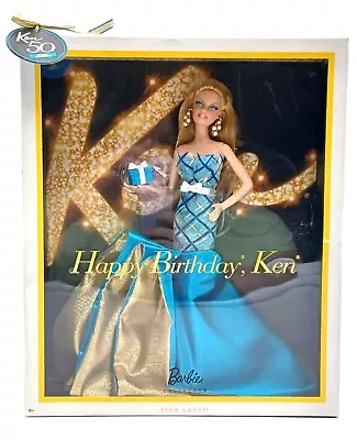 Buy 2010 Happy Birthday, Ken Pink Label Barbie Doll / Mattel V0438, Original Packaging Damaged • 101.46£