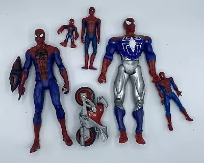Buy Spider-Man Action Figure Bundle Toybiz Talking/Sounds Imaginext Motorbike Etc. • 12.50£