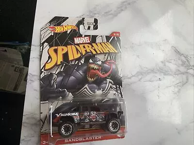 Buy Hot Wheels Marvel Spider-man 2/5 - Venom Sandblaster Car. HFW 35 MATTEL • 5£