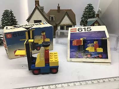 Buy LEGO 615 LEGOLAND VINTAGE FORK LIFT TRUCK 1975 With Box. • 5£