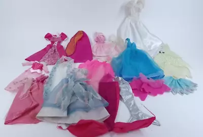 Buy Barbie Dress Bundle Lot Fashion Doll Bride Princess Fairy • 20.59£