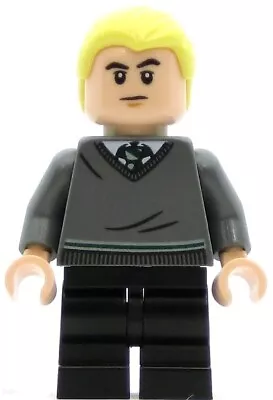 Buy LEGO Harry Potter Minifigure Draco Malfoy - Slytherin Sweater (30628) (Genuine) • 7.55£