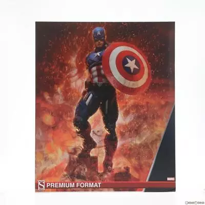 Buy Used Instant Delivery Fig Premium Format Figure Captain America Sideshow/Hot Toy • 588.65£
