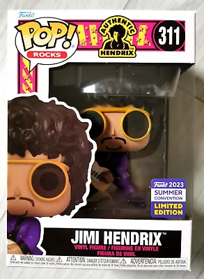 Buy JIMI HENDRIX Purple Suit Summer Convention 2023 Funko #311 Ltd Edition + Case • 23.50£