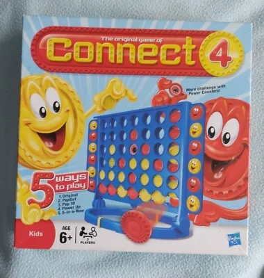 Buy Hasbro Connect 4 Strategy Board Game 4 In A Row Game - 5 Ways To Play • 4.49£