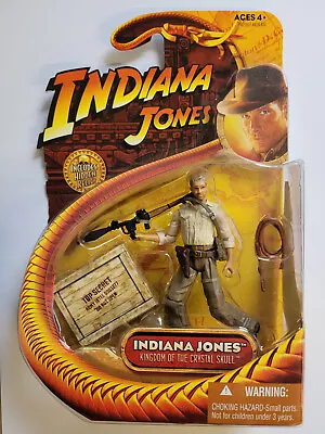 Buy Indiana Jones Crystal Skull Indiana Jones 3.75  Action Figure 2008 MOC • 8.99£