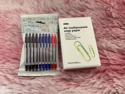 Buy Mini Brands ASDA MINATURE SHOPPING Copier Paper Pens  Ideal For Barbie Office  ❤ • 1.99£