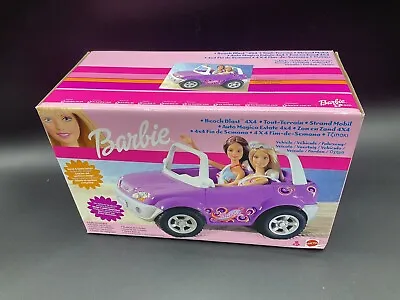 Buy Mattel Barbie Purple Beach Blast Cruiser Jeep Car 4x4 # NIB [JX] • 40.08£