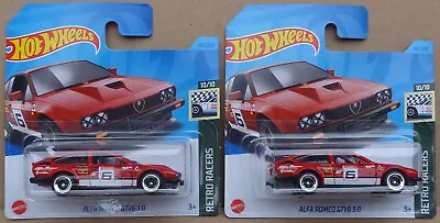 Buy Hot Wheels 2023 - Alfa Romeo GTV6 3.0 - 1st Edition Release In Red     -2x CARS- • 4.99£