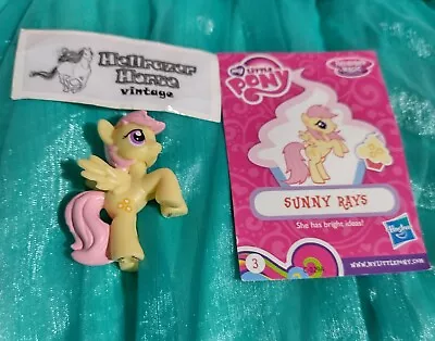 Buy My Little Pony Sunny Rays Blind Bag 2  Figure Wave 15 & Card • 3.59£