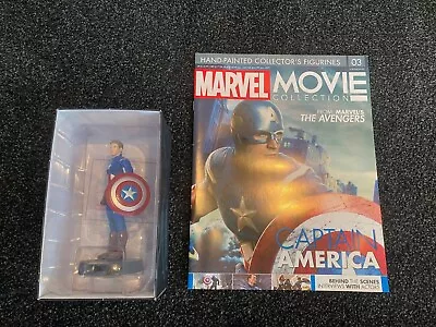 Buy Marvel Movie Collection - Captain America #3 Eaglemoss • 10£