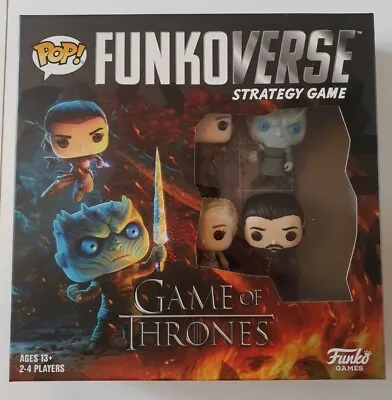 Buy Game Of Thrones FunkoVerse Strategy Board Game - 4 Figures Funko Pop • 0.99£