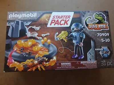 Buy Playmobil 70909 Dino Rise Starter Pack. 31 Piece Set. 5 - 10 Years. New Unopened • 14.99£