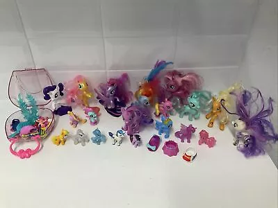 Buy My Little Pony Bundle - 21 Ponies (inc Sea And Mermaid) And Various Accessories  • 10£