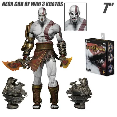 Buy New 7  Authentic God Of War 3 Kratos 1/10 Action Figure Box Set  • 34.01£