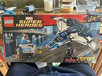 Buy LEGO 76032 Marvel Super Heroes: The Avengers Quinjet City Chase (76032) • 30£