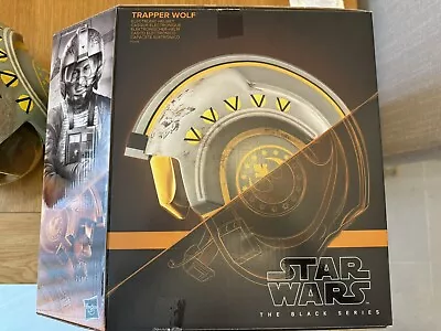 Buy Hasbro Star Wars The Black Series The Mandalorian Trapper Wolf Electronic Helmet • 59.99£