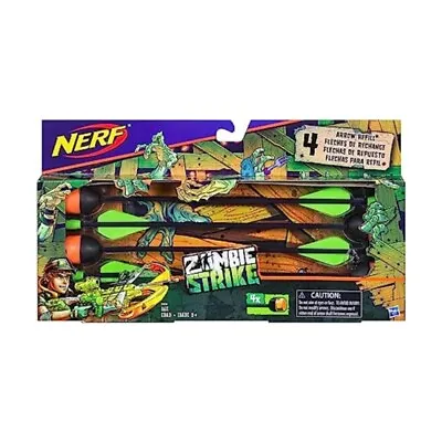 Buy Nerf Zombie Strike Arrow Refill 4 Pack Hasbro • 9.50£