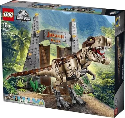 Buy Lego 75936 Jurassic Park: T. Rex Rampage - New In Factory Sealed Box RETIRED • 249.99£