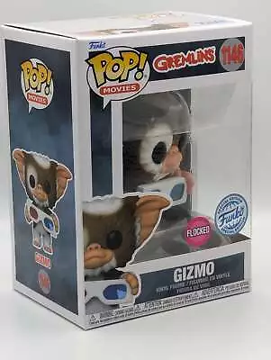 Buy Funko Pop Movies | Gremlins | Gizmo With 3D Glasses #1146 | Flocked • 23.99£