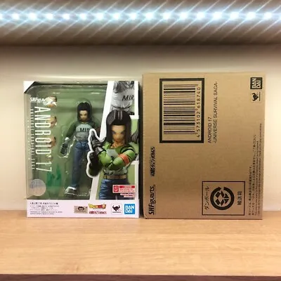 Buy Genuine Bandai S.h. Sh Figuarts Android 17 Dragonball Z Action Figure • 104.99£
