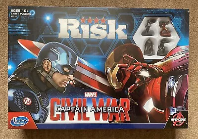 Buy Risk Marvel Captain America Civil War Edition Board Game By Hasbro - New Sealed • 15£