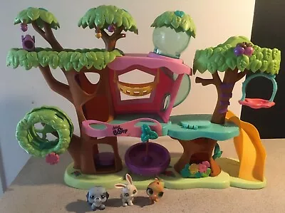 Buy 2010 Littlest Petshop Hasbro Tree House Magic Motion Tree House • 30.98£