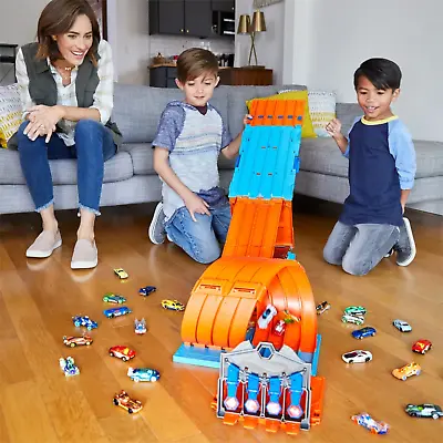 Buy Hot Wheels Track Builder System Cars Crate Raceway Stunt Loops Playset Toy Pack • 79.99£