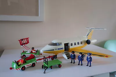 Buy PLAYMOBIL 3185 PLANE With Pilots, Staff, Ground Crew And Accessories - Airport • 24.99£