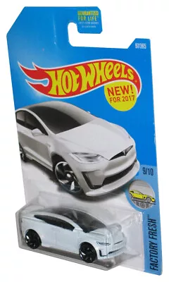 Buy Hot Wheels Factory Fresh 9/10 (2017) White Tesla Model X Toy Car 97/365 - (Crac • 19.13£