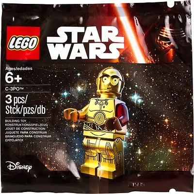Buy LEGO Star Wars 5002948 C-3PO Red Right Arm TRU Exclusive Polybag Promo Bag • 17.21£