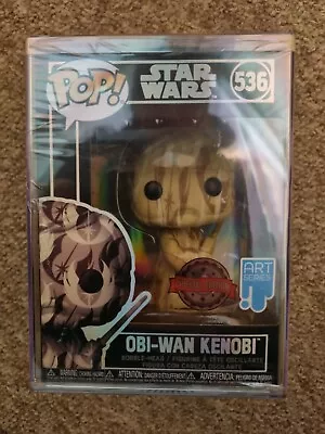 Buy Funko Pop! Star Wars Obi-Wan Kenobi #536 Special Edition Art Series Brand New • 14.99£