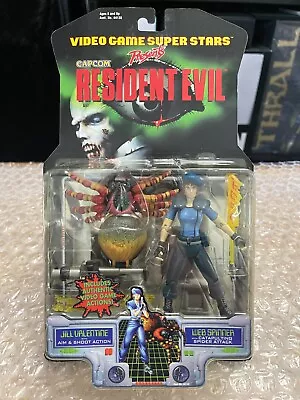 Buy Resident Evil Jill Valentine & Web Spinner Figure Toybiz 1998 Biohazard Capcom • 100£