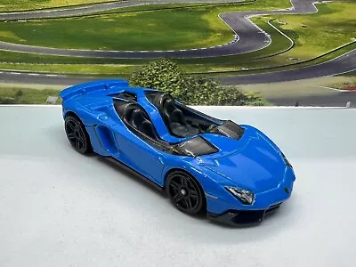 Buy Hot Wheels Lamborghini Aventador J Blue # • 3£