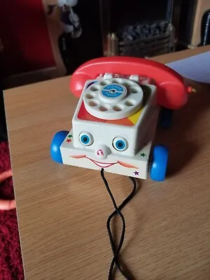 Buy Fisher Price Pull-A-Long Chatter Phone - 2009 Telephone Toy • 2.99£