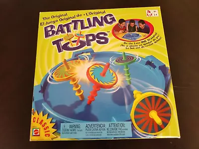 Buy Battling Tops Board Game -Complete, VGC- Mattel 2003 • 52.10£