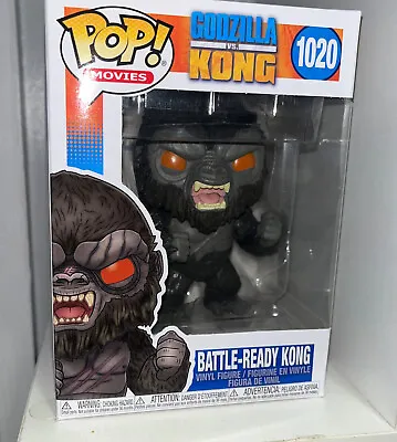 Buy Funko Pop! Movies: Godzilla Vs. Kong - Battle-Ready Kong Vinyl Figure 1020 • 10£
