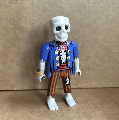Buy Playmobil Shipwrecked Pirate Skeleton Man Figure, Ship History People Spares 20 • 2.20£