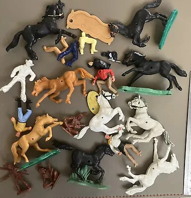 Buy Vintage Britains Timpo Other “ Wild West Cowboys Indians Spares Repair Lot “ ! • 12.99£