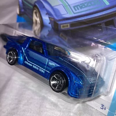 Buy Hot Wheels Rx-7 Mazda Blue Metallic Paint J-imports New Carded 2022 See Photo #1 • 4.80£