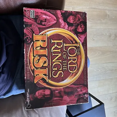Buy Lord Of The Rings RISK Board Game  2002 Hasbro • 12£