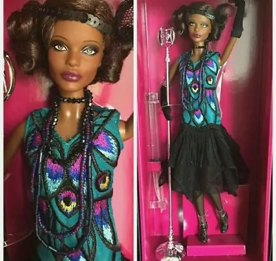 Buy Barbie Harlem Theatre Claudette Nrfb Gold Label Model Doll Mattel Collection   • 341.74£