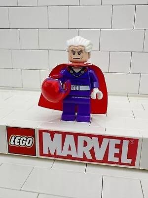 Buy Lego Marvel Super Heroes Minifigure - Magneto - Sh119 - Set 76022 • 14.95£