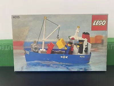 Buy LEGO Classic Boat Ship Set 4015 Freighter Vintage BOX ONLY • 30£