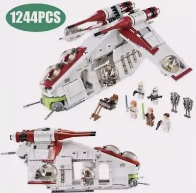 Buy Star Wars: Republic Gunship (75021) Complete Set BRAND NEW • 71.99£