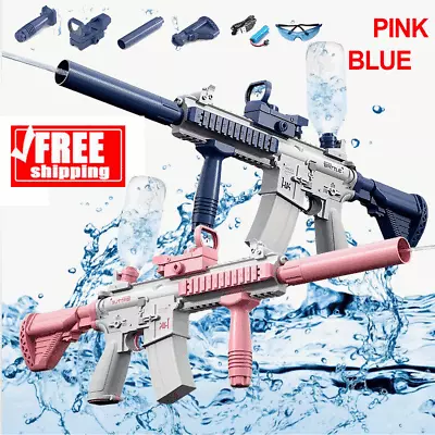 Buy Electric Water Guns Pistol For Adults Children Summer Pool Beach Toy Outdoor Hot • 3.89£