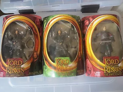 Buy The Lord Of The Rings The Fellowship Of The Ring Figures X5 ToyBiz • 30£