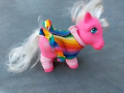 Buy My Little Pony Snowflake. Pink With White Hair. 1984 Hasbro. Vintage • 25£
